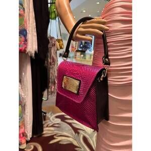 NEW BELLE D'AMOUR women's the kiki handbag in neon pink